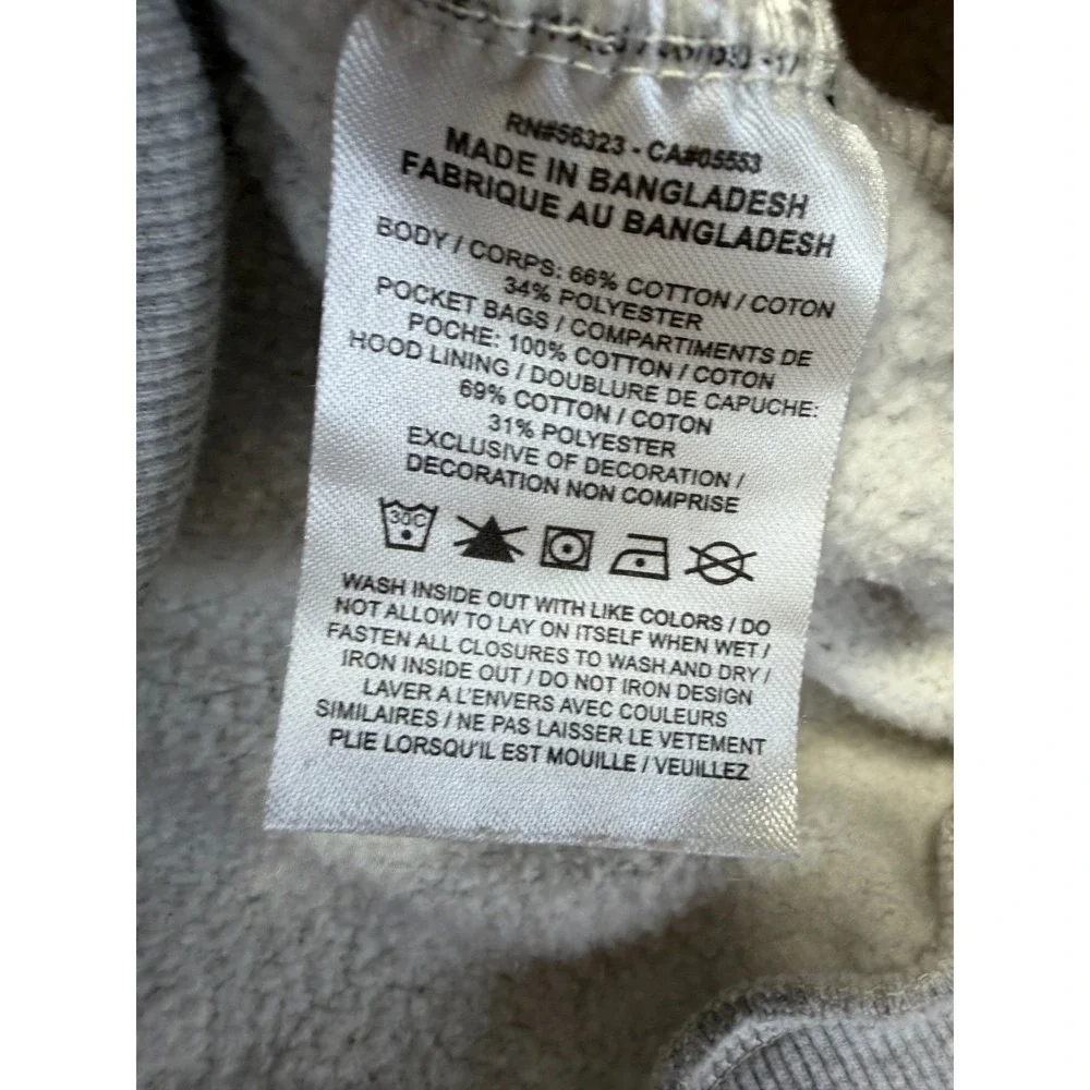 Nike Sportswear Club Fleece Hoodie Mens S Heather Gray Athleisure Gym Training